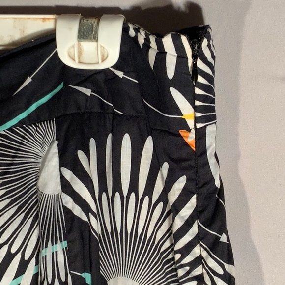 D.F.A New York Women Abstract Print Circle Skirt - Picture 2 of 5